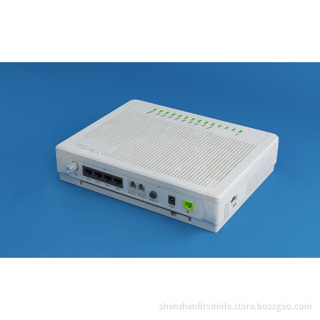FTTH Gpon Ont with 4ge+CATV